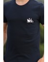 Tee Shirt ''Tandem'' fond Navy
