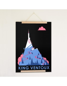 Poster A2 ''King Ventoux''