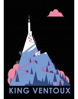 Poster A2 ''King Ventoux''