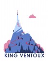 Tee shirt homme "King Ventoux" blanc
