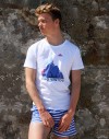 Tee shirt homme "King Ventoux" blanc