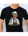 Tee-shirt homme  "Les yeux plus gros que les mollet" 