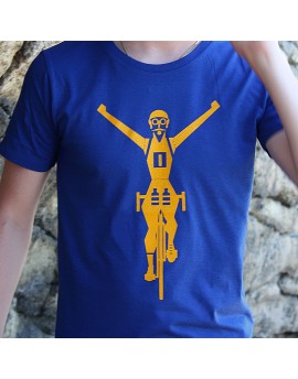 Tee shirt homme "Maillot jaune" sérigraphie