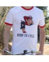 Tee shirt homme "Born to cycle"