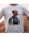 Tee-shirt homme  "Les yeux plus gros que les mollet" 