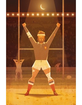Poster 40 x 60 cm ''Victoire'' 250 grammes semi-mat