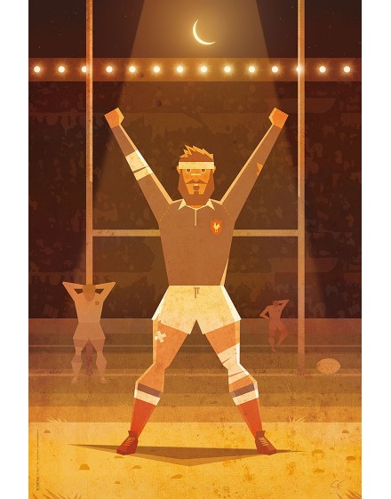 Poster 40 x 60 cm ''Victoire'' 250 grammes semi-mat